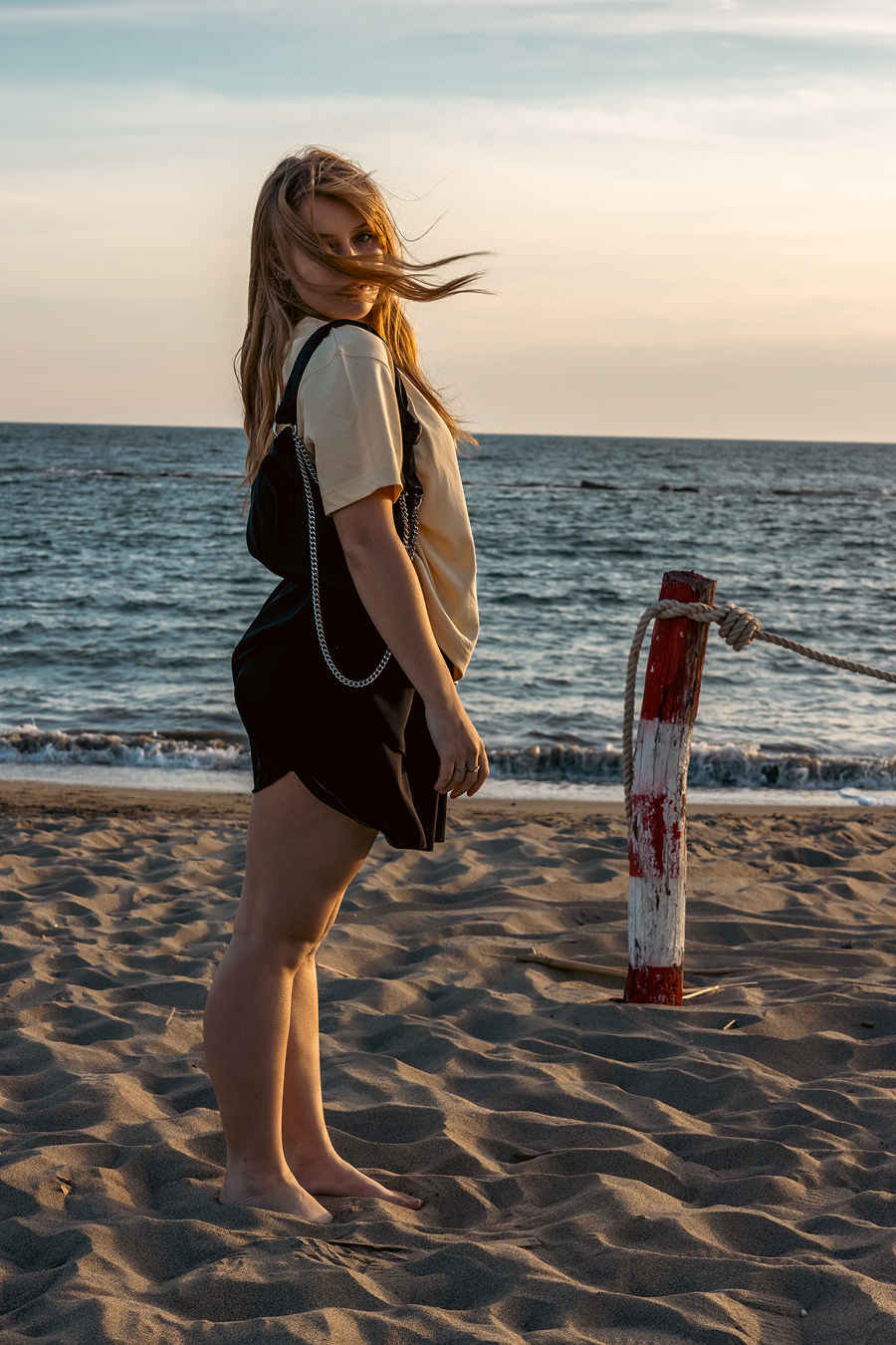 CPT Black Satin Purse