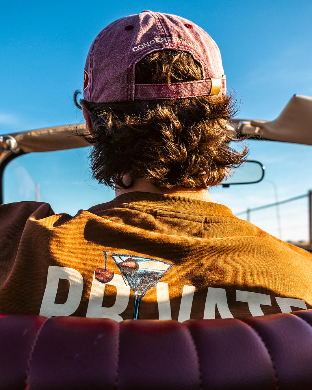 CPT Distressed Red Cap