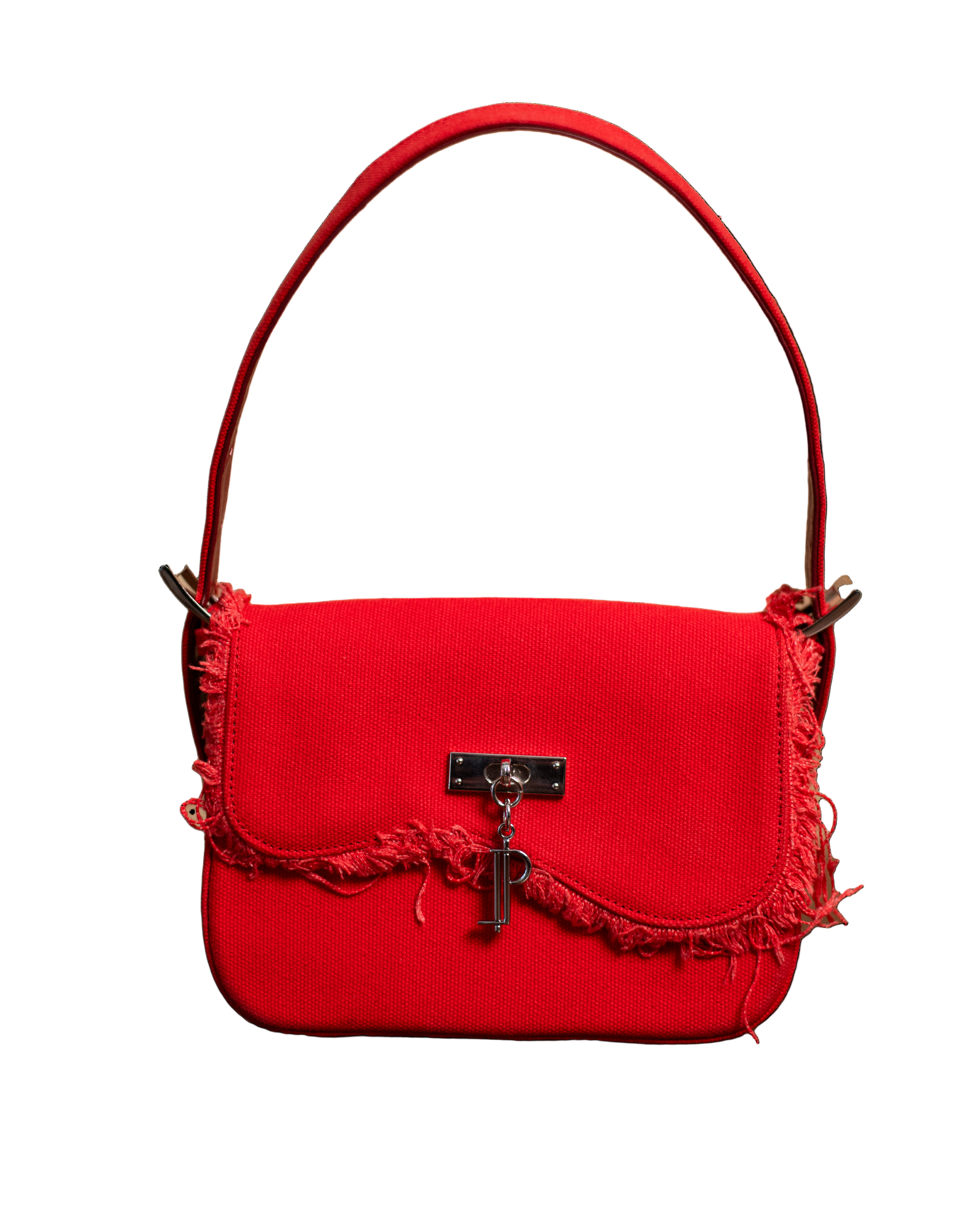 CPT Red Canvas Purse
